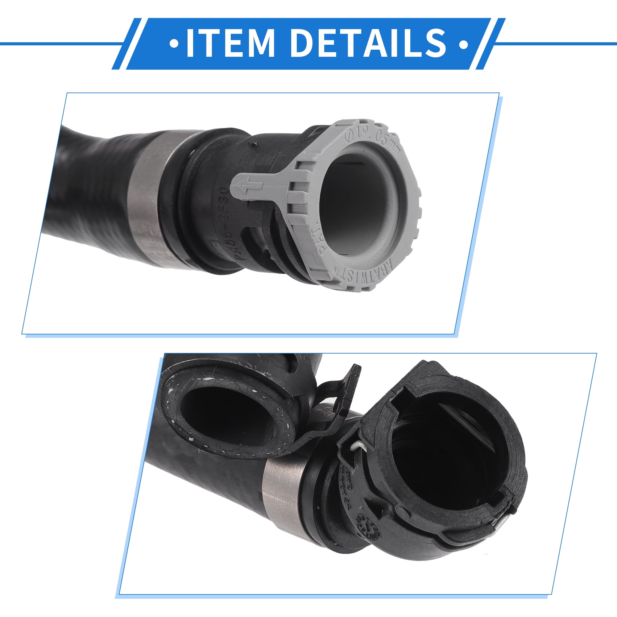 Unique Bargains HVAC Heater Hose for for Ford Escape 2013-2019 for Lincoln MKC 2017-2019