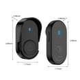 thumbnail image 3 of WJHWSX Wireless Doorbell,Smart Doorbell Wireless,LED Flashing for Hearing Impaired with 1 Receiver,ABS, 3 of 7