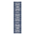 thumbnail image 4 of Unique Loom Decatur Collection Area Rug - Static (2' x 8' 10" Runner Navy Blue/Ivory), 4 of 7