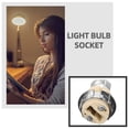 thumbnail image 4 of 2pcs Ceramic G9 Light Threaded Socket Screw-in Light Bulb Socket Light Bulb Holder Replacement, 4 of 6