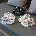 thumbnail image 7 of Futezty Kids LED Light Up Shoes for Boys and Girls Cool Flashing Sneakers Unisex Lightweight Soft Sole Baby Walking Shoes Mesh Breathable Running Shoes, 7 of 7