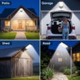 thumbnail image 5 of Solar Street Lights Outdoor, 2 Pack 336 LED Motion Sensor Waterproof Dusk to Dawn with Remote for Yard Parking Lot Garage Yard, 5 of 7