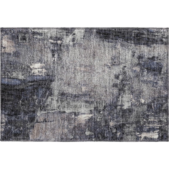 Dalyn Rugs Premium Machine Washable Mayfield AMF989 Charcoal 1'8" x 2'6" Rug