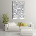 thumbnail image 5 of Londres, Nueva York, París, lienzo, pintura de pared, mapa de la ciudad del mundo, póster, imagen al óleo abstracta en blanco y negro, dibujo al óleo sin marco kenally JJ11728-04, 5 of 5