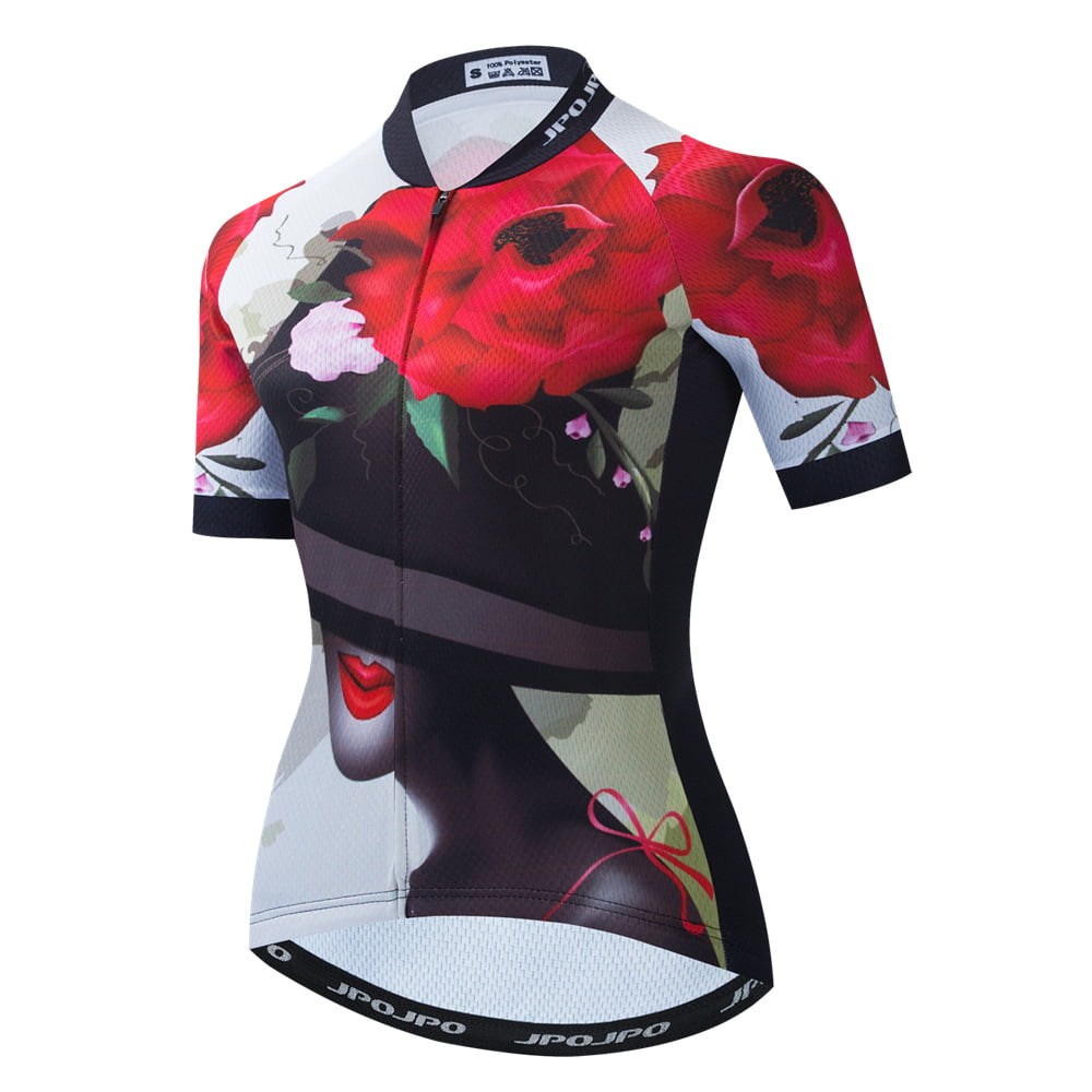 Details about   New Women Short Sleeve Cycling Jersey Top Bike Bicycle Quick Dry Clothing Summer 