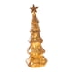 thumbnail image 3 of Figura de árbol de Navidad de cristal con luz, mesa iluminada, árbol de Navidad artificial L Oro, 3 of 9