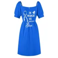 thumbnail image 5 of In March We Wear BLUE Sleeveless Dress dress party evening elegant luxury celebrity Casual dresses, 5 of 6