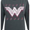 thumbnail image 2 of Wonder Woman Dye Heather Women's Sweatshirt-Large, 2 of 4