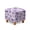 Butterfly Print Violet, variant on SCRAWLGOD Sea Turtle Coral Print Blue Ottoman Slipcover, Foldable Foot Stool Sofa Slipcovers Anti Scratch Covers for Square Footrest Stool with Elastic Bottom
