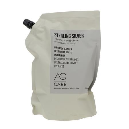 AG Care Sterling Silver Toning Conditioner 33 oz