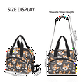 thumbnail image 4 of Herdesigns Cute Welsh Corgi Dog Insulated Lunch Bag for Women Men Adults Large Reusable Lunch Box Leakproof Portable Cooler Tote Bags with Adjustable Shoulder Strap, 4 of 7