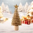 thumbnail image 4 of Blueek small Tabletop Christmas Trees, Mini Table Pine Trees with Wooden Base, Artificial Desktop Christmas Trees for Holiday Home Party desk Decorations, 4 of 6