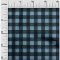 thumbnail image 1 of oneOone Organic Cotton Voile Fabric Gingham Check Print Fabric BTY 42 Inch Wide, 1 of 4