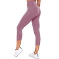 thumbnail image 5 of Cadmus High Waist Capri Leggings with Pockets, 20" Soft Comfy Running Workout Crop Yoga Pants for Women 4 Way Stretch, 5 of 10
