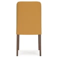thumbnail image 6 of Signature Design by Ashley Lyncott Dining Room Upholstered Side Chair with Foam Cushion, Set of 2, Yellow, 6 of 8