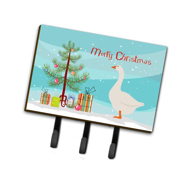 Carolines Treasures BB9259TH68 Embden Goose Christmas Leash or Key Holder
