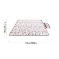 thumbnail image 5 of Gallickan Camping Carpet, Outdoor Waterproof Foldable Lightweight Travel Mat, Non-Slip Comfort Surface for Picnic Beach Lawn Ground Cover Protection, E, 5 of 7