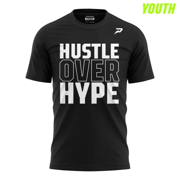 Hustle Over Hype Graphic Tee - Youth Tee