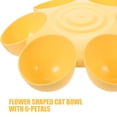 thumbnail image 3 of OULII 2pcs Pet Food Container Plastic Yellow Multi Pet Feeding for Pet Owners, 3 of 6