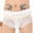 White, variant on Fancifize Mens Lace Boxer Briefs - Soft Low Rise Bulge Pouch Trunks Underwear Panties for Men See Through Underpants
