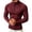 Red, variant on VgaVtl Fall Winter Mens Long Sleeve T Shirt Athletic Zip-Up Casual Black Shirts for Men Slim Turtleneck Stretch Plain