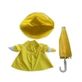 thumbnail image 1 of Traje de ganso de césped con sombrilla y sombrero para estatua de 23 pulgadas. Ropa novedosa para estatua de ganso para jardín exterior, porche y, 1 of 8