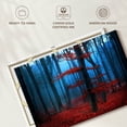 thumbnail image 6 of Elephant Stock Forest During Autumn Wall Art - Horizontal Canvas Wall Art - Dining Room Wall Decor - Floral And Botanical Canvas - Black And Red Decor - 45" x 30", 6 of 8