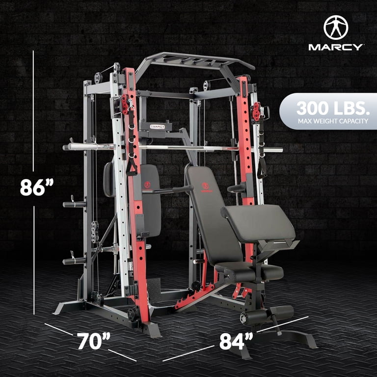 Marcy Smith Machine Cage Multi Purpose Home Gym Training System