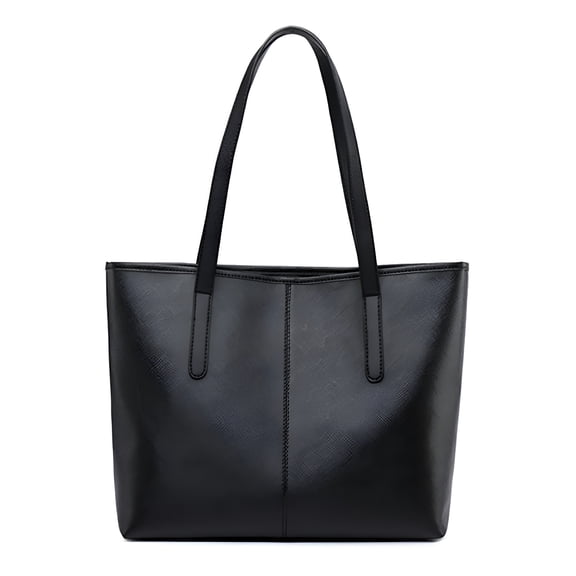AOMRCOL Tote Bag with Zip for Women, Faux Leather Handbags Shoulder Bag for Work School Shopping, Totes Bags for Women