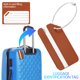 thumbnail image 5 of Fiudx Ofertas relámpago del día, solo en línea Etiqueta de equipaje de aleación de aluminio para maletas, etiquetas para bolsos, etiquetas para equipaje, bolsos, etiquetas para instrumentos escolares, 5 of 5