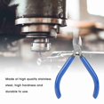thumbnail image 3 of Side Cutting Nippers Wire Cutter Tool, Small Body, Ergonomic Handle, Comfortable to Use, Suitable for Various Cables, Sturdy Chrome Vanadium Steel, TU,17, 3 of 7