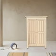 thumbnail image 4 of 1/12 Handcrafted Miniature Wardrobe Furniture Bedroom Decor Craft Accessories -, 4 of 7