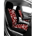 thumbnail image 2 of CalTrend Front Sport Buckets NeoSupreme Seat Covers for 2005-2009 Mini Cooper - BM139-32NN Hawaii Red Insert with Black Trim, 2 of 3