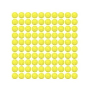 HeadShot Ammo Foam Balls for Toy Gun - 100 Rounds Refill Pack Compatible with Nerf Rival Guns - Yellow