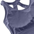 thumbnail image 3 of YWDJ Bras for Women Sleeping Closure in Back Sports Bras No Underwire Workout Bras Wide Strap Full Coverage Bras Push up Low Support Seamless Bras Padded Bras Comfort Wrap Solid Bras Gray One Size, 3 of 4