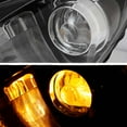 thumbnail image 6 of AKKON - Fit 2009-2017 FX37 FX35 FX50 QX70 OE Black Headlight Compatible W/Sport Package W/AFS Model One Set, 6 of 6