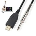 thumbnail image 3 of WQJNWEQ USB Guitar Cable USB Connection Adapter Professional USB Recording 1 Pack Color, 3 of 4