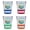 Multicolor (4-Pack), variant on Bar Harbor Maine Design A Souvenir 2 oz Round Shot Glass Clear