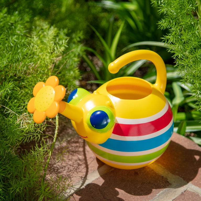 Melissa & Doug Sunny Patch Multicolor Plastic Watering Cans with