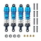 thumbnail image 1 of Amortiguador trasero de aluminio de 4 piezas para MN Azul Zulema amortiguador trasero del coche rc, 1 of 8