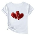 thumbnail image 1 of Camisetas de Manga Corta para Mujeres, Camiseta de Cuello Redondo Impresa de Moda, Primavera Y Verano Casual, 1 of 1