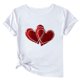 thumbnail image 1 of Camisetas de Manga Corta para Mujeres, Camiseta de Cuello Redondo Impresa de Moda, Primavera Y Verano Casual, 1 of 8