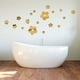 thumbnail image 4 of Pegatinas de pared con espejo, pegatinas estéreo, pegatinas decorativas para dormitorio y sala de estar, pegatinas de pared con espejo con pétalos de flores de cristal, 4 of 4