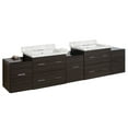 thumbnail image 1 of Imaginations Américaines 88.5 pouces W Vanity Set Gris, 1 of 1