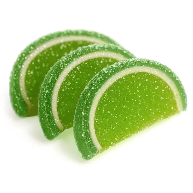 NY SPICE SHOP Sour Apple Jelly Fruit Slices - 3 Pound - Jelly Fruit Slices - Jelly Slices Candy