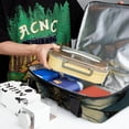 thumbnail image 6 of Butterfly Double Layered Insulated Refrigerated Lunch Bag with Two Compartments - Large Capacity 7.1x11.4x16.1 Inches - Hand-Carry Lunch Bags, 6 of 6