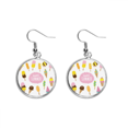 thumbnail image 1 of Diverse Sweet Summer Ice Ear Dangle Silver Drop Earring Jewelry Woman, 1 of 3
