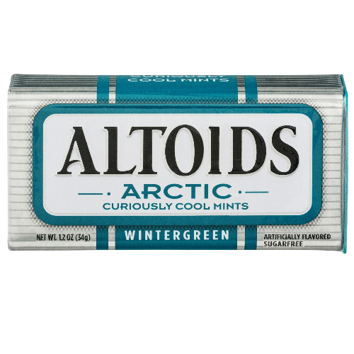 Altoids, Arctic Curiously Cool Mints, Wintergreen 1.2 oz (Pack of 2