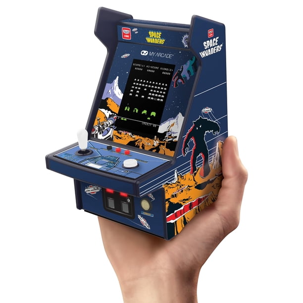 Minimáquina recreativa My Arcade Space Invaders Micro Player Pro