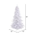 thumbnail image 2 of Vickerman 7.5' White Fir Artificial Christmas Tree, Unlit, 2 of 4